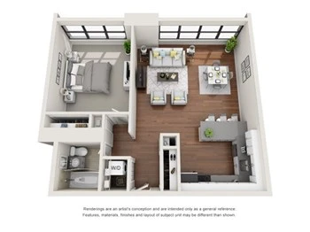 Unit 001307 floor plan