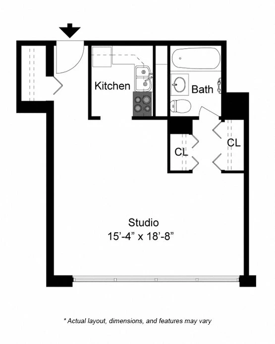 Unit 1908 floor plan