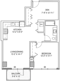 Unit 0802 floor plan