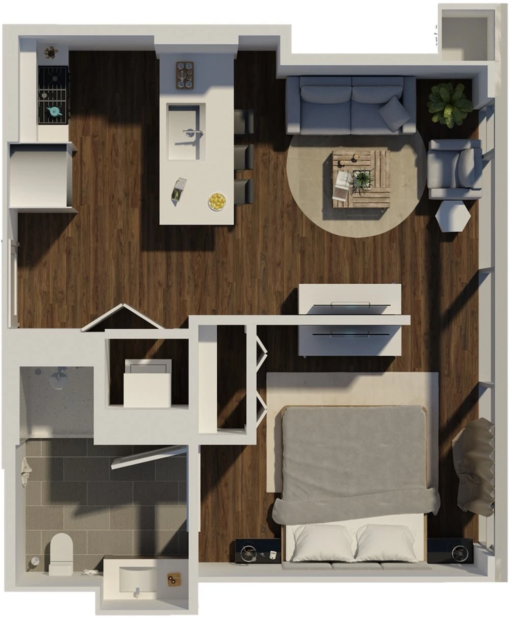 Unit 2301 floor plan