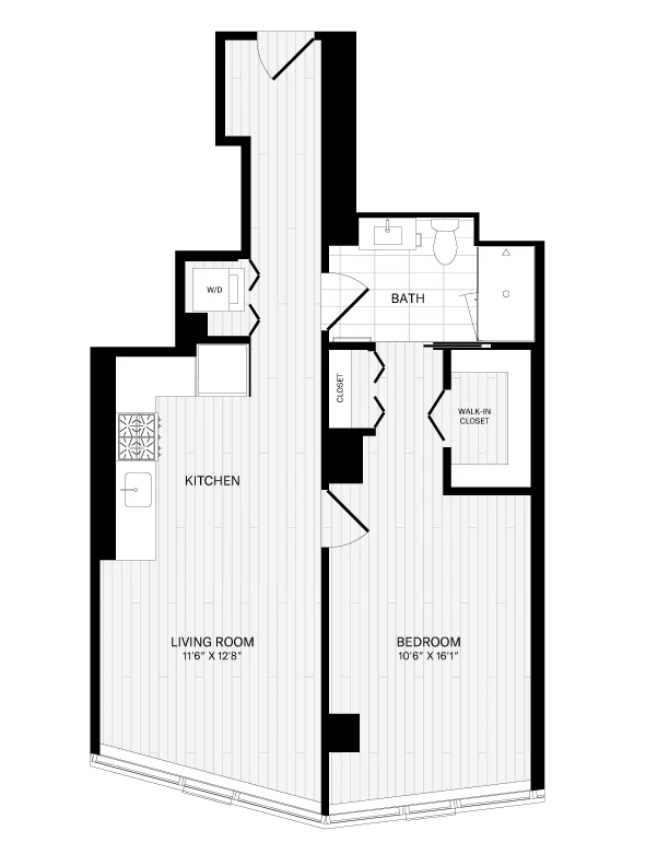 Unit 2805 floor plan