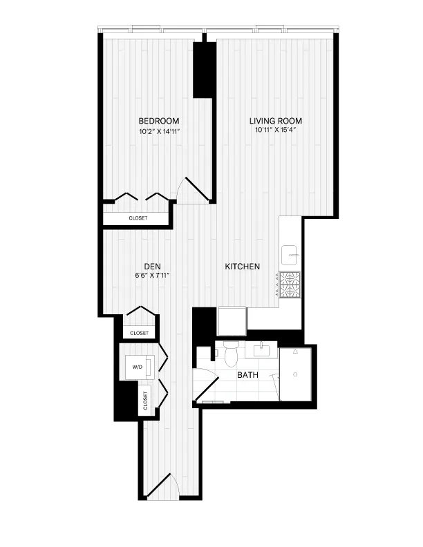 Unit 2013 floor plan
