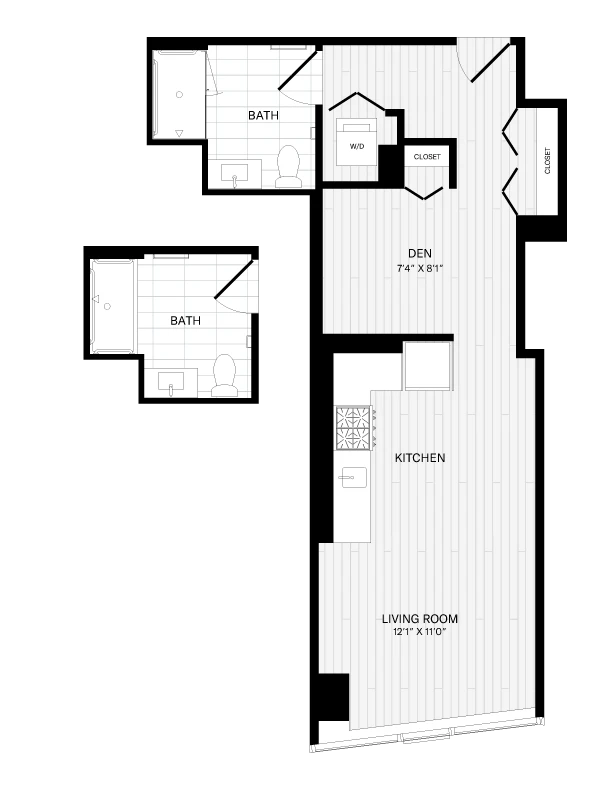 Unit 1004 floor plan