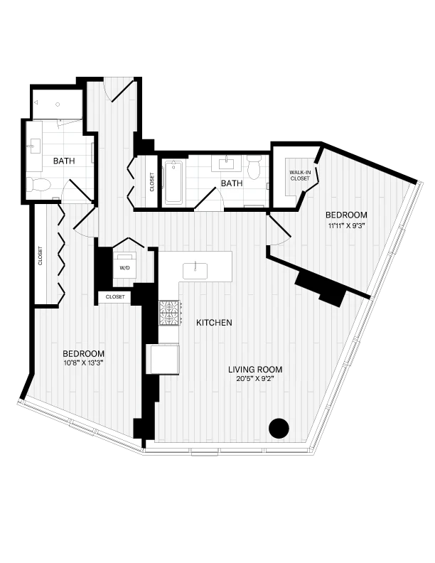 Unit 2219 floor plan