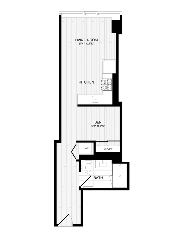 Unit 912 floor plan