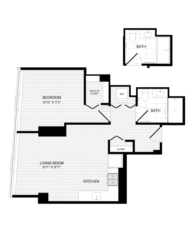 Unit 807 floor plan