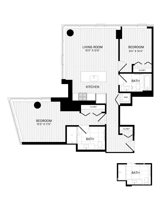 Unit 1508 floor plan