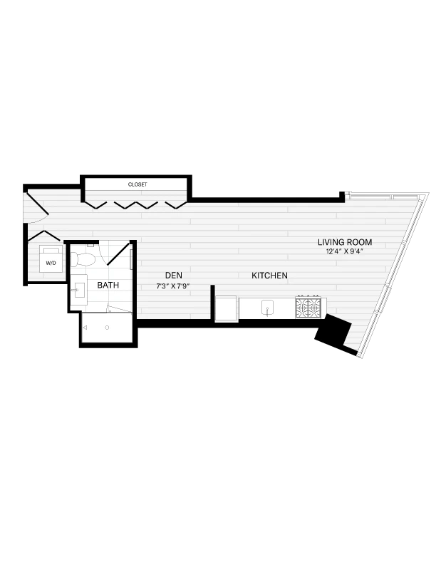 Unit 1217 floor plan
