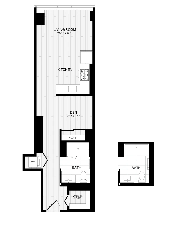 Unit 2410 floor plan
