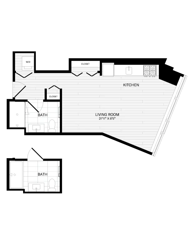 Unit 2618 floor plan