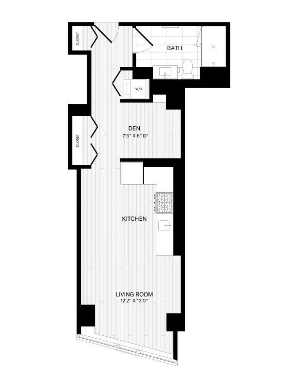 Unit 1503 floor plan