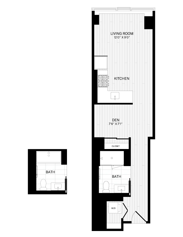 Unit 2211 floor plan
