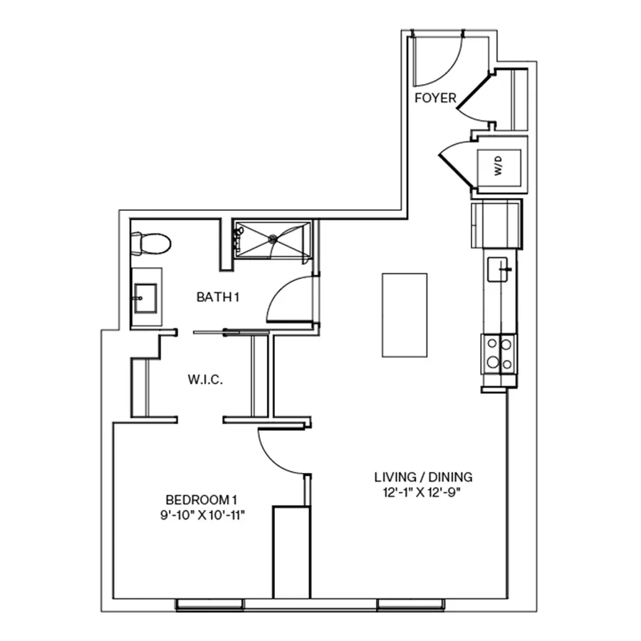 Unit 1-1213 floor plan