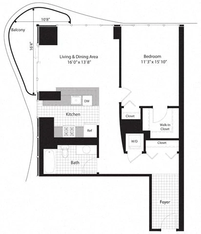 Unit 3903 floor plan