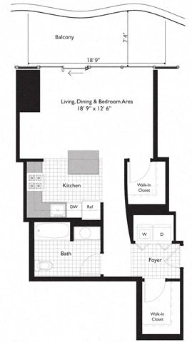 Unit 3507 floor plan