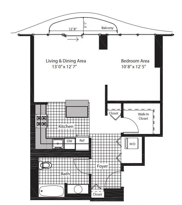 Unit 2904 floor plan