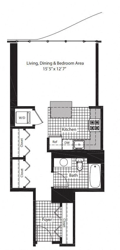 Unit 4806 floor plan