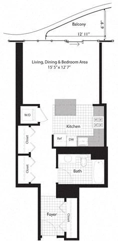 Unit 3706 floor plan