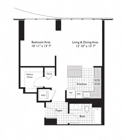Unit 4308 floor plan
