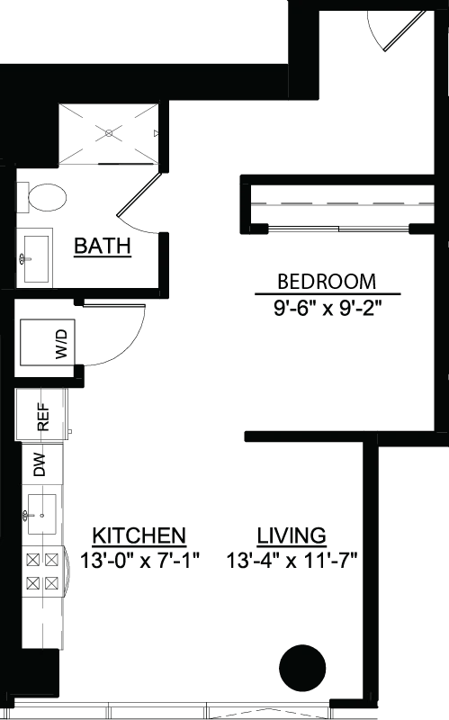 Unit 2011 floor plan