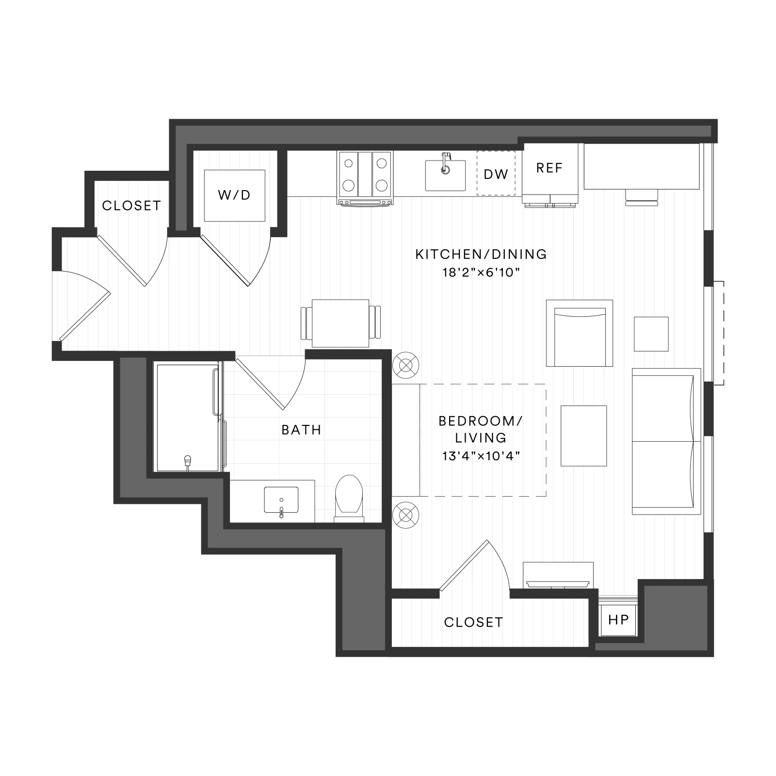 Unit 1315 floor plan