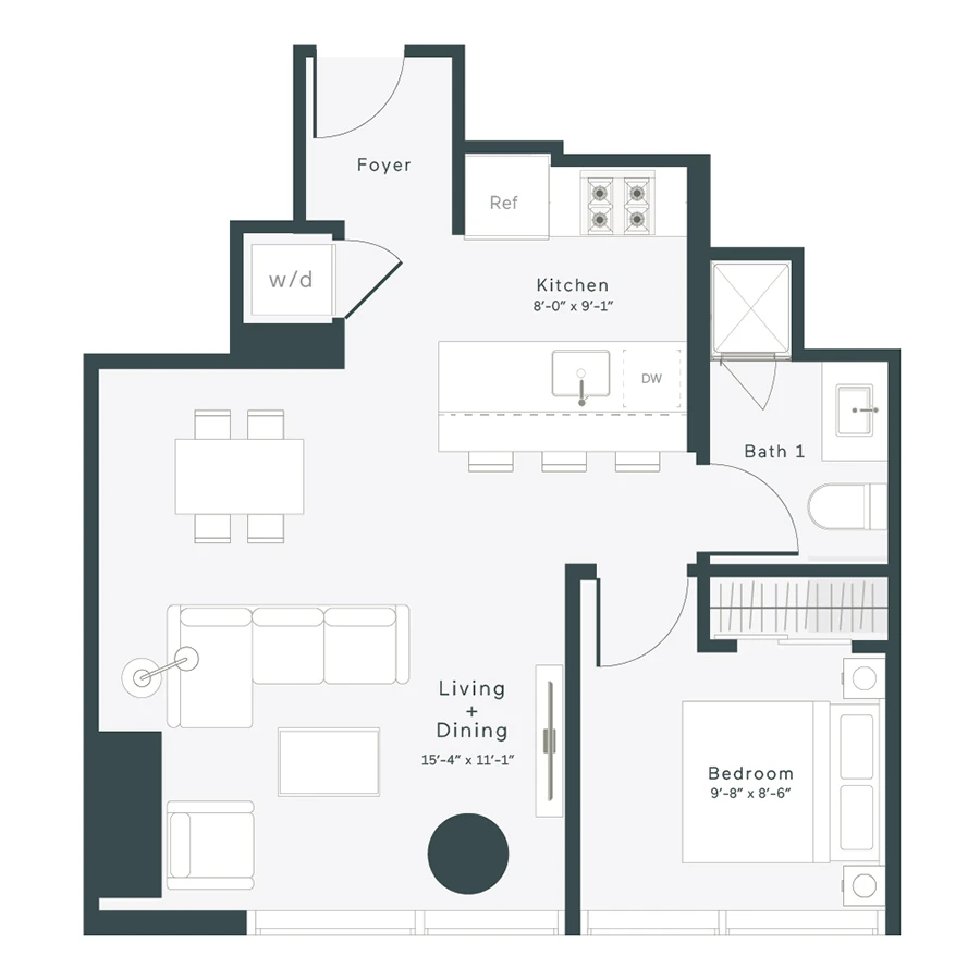 Unit 3006 floor plan