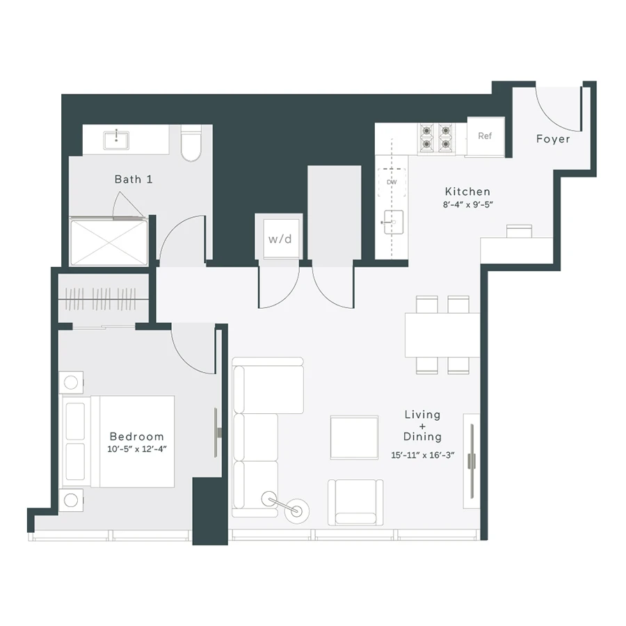 Unit 3007 floor plan