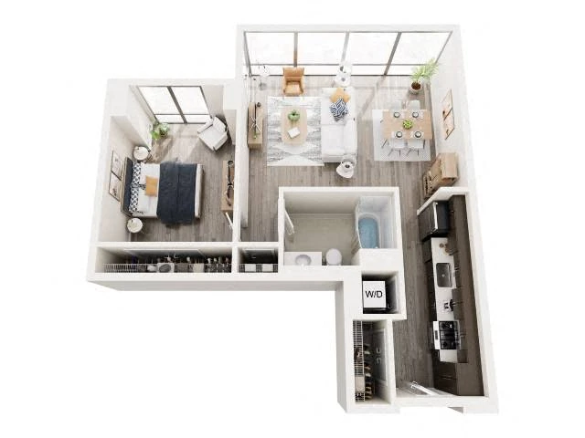 Unit N-0306 floor plan