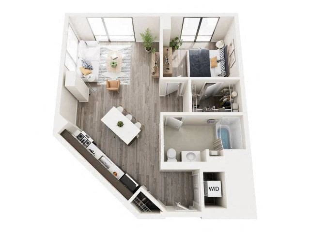 Unit S-0706 floor plan