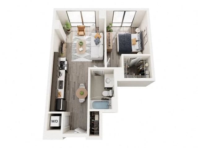 Unit N-0907 floor plan