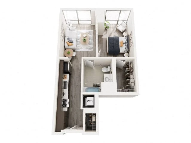 Unit N-0812 floor plan