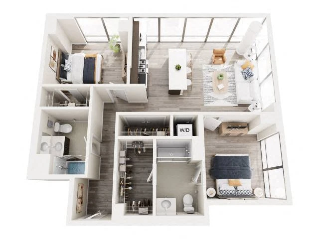 Unit S-0507 floor plan