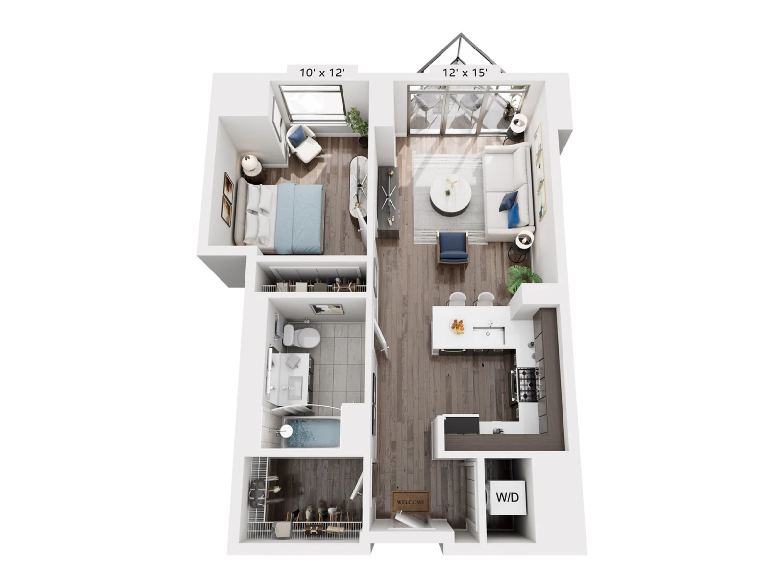Unit 2213 floor plan