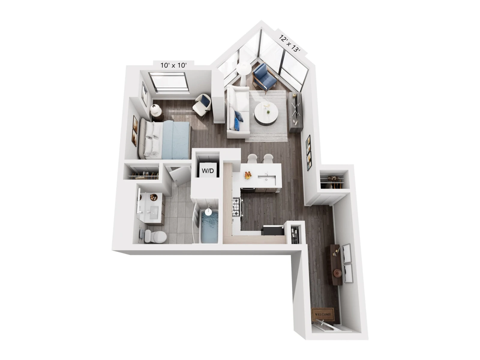Unit 912 floor plan