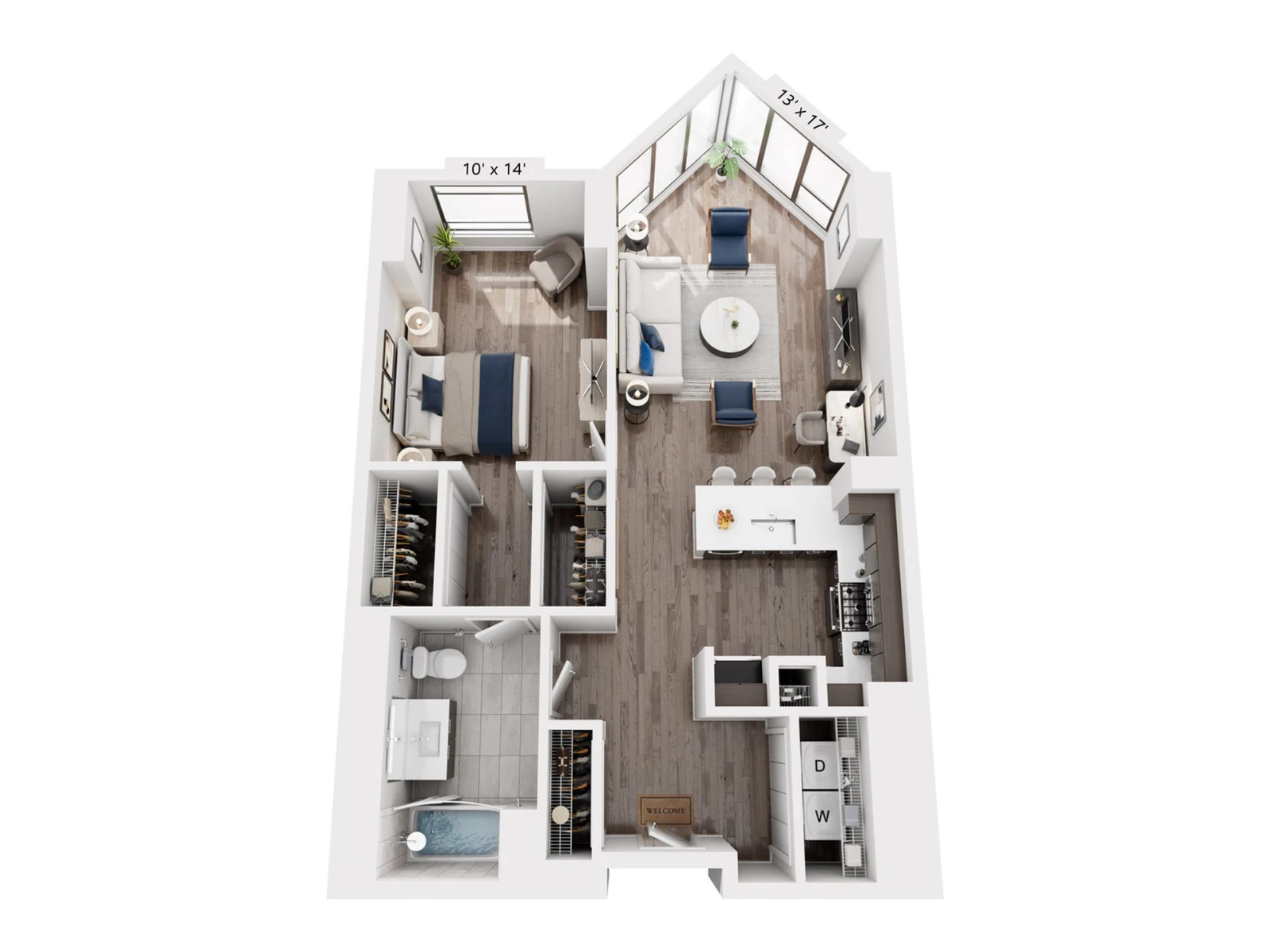 Unit 505 floor plan