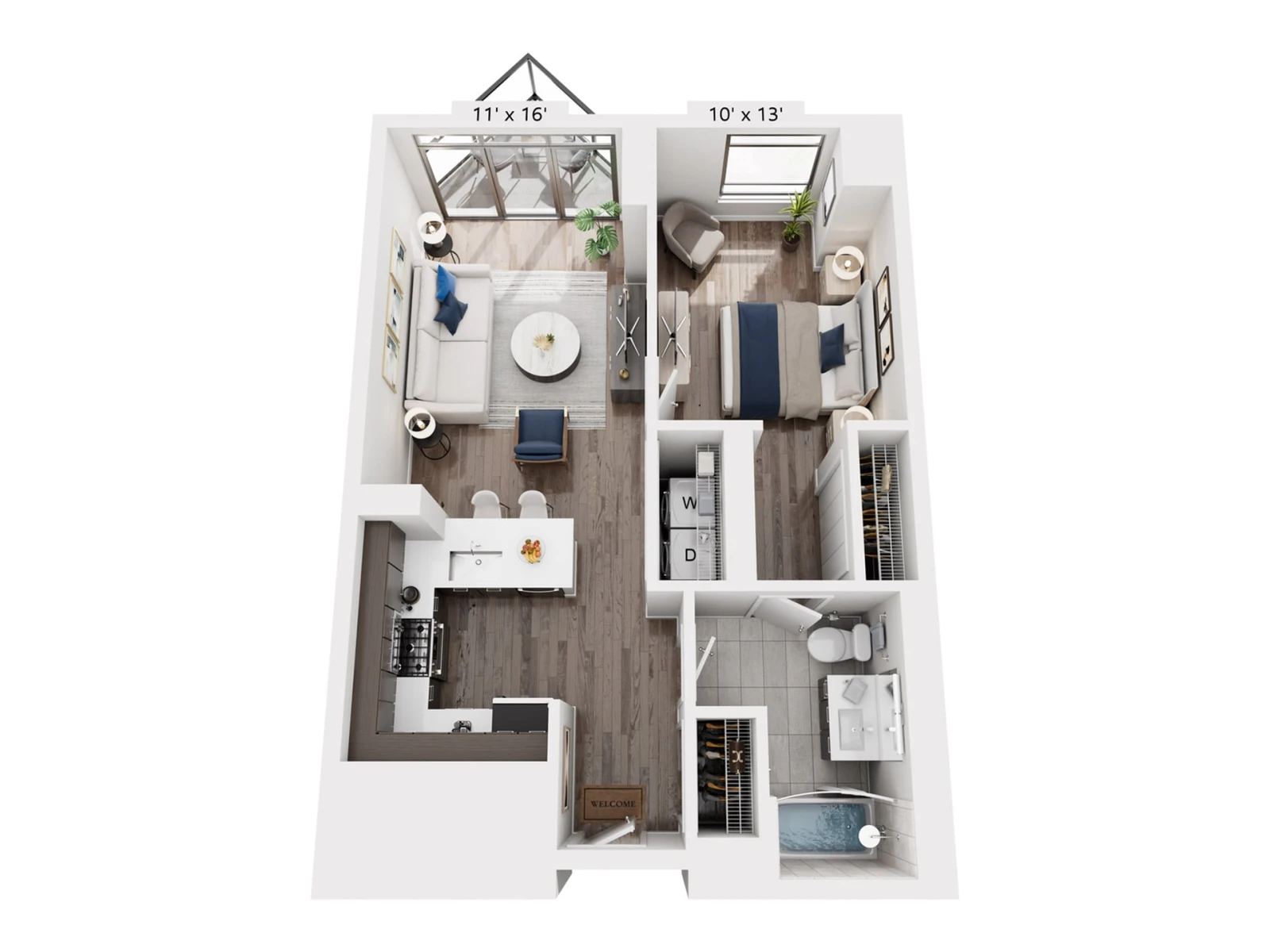 Unit 3503 floor plan