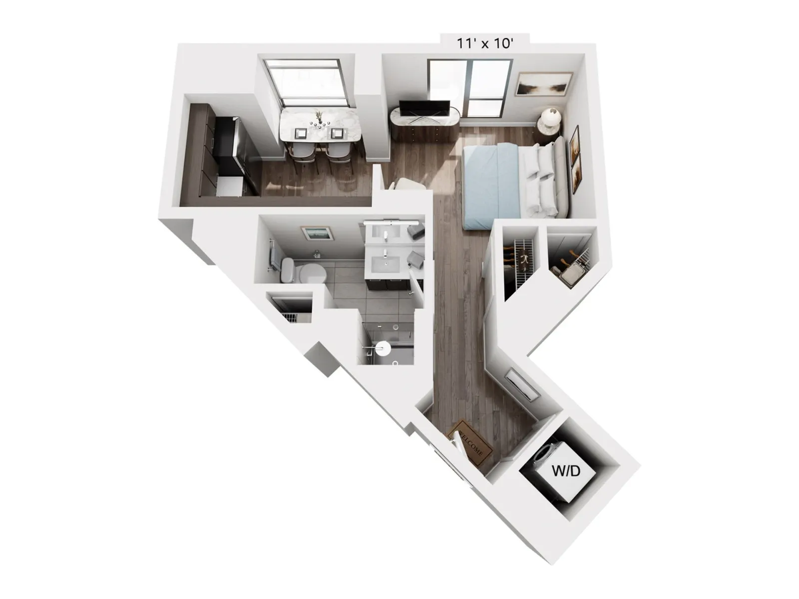 Unit 501 floor plan