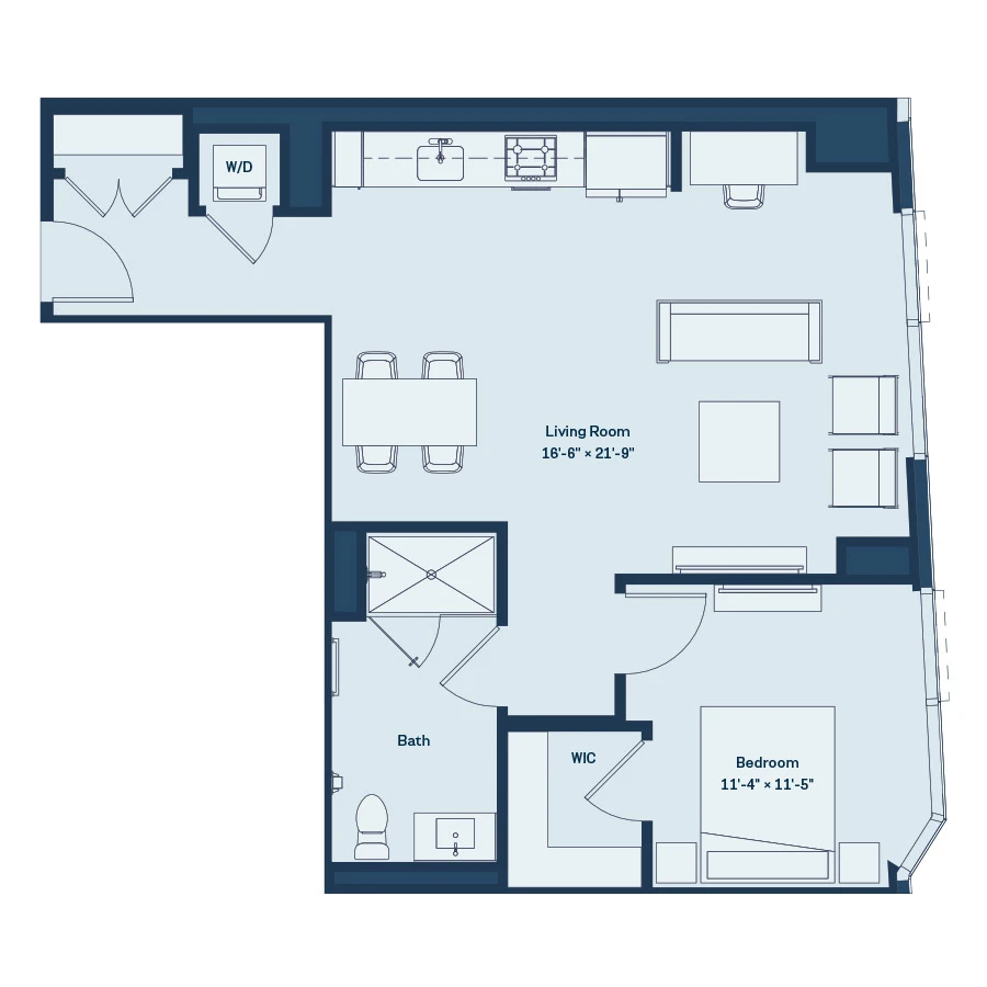 Unit 0908 floor plan