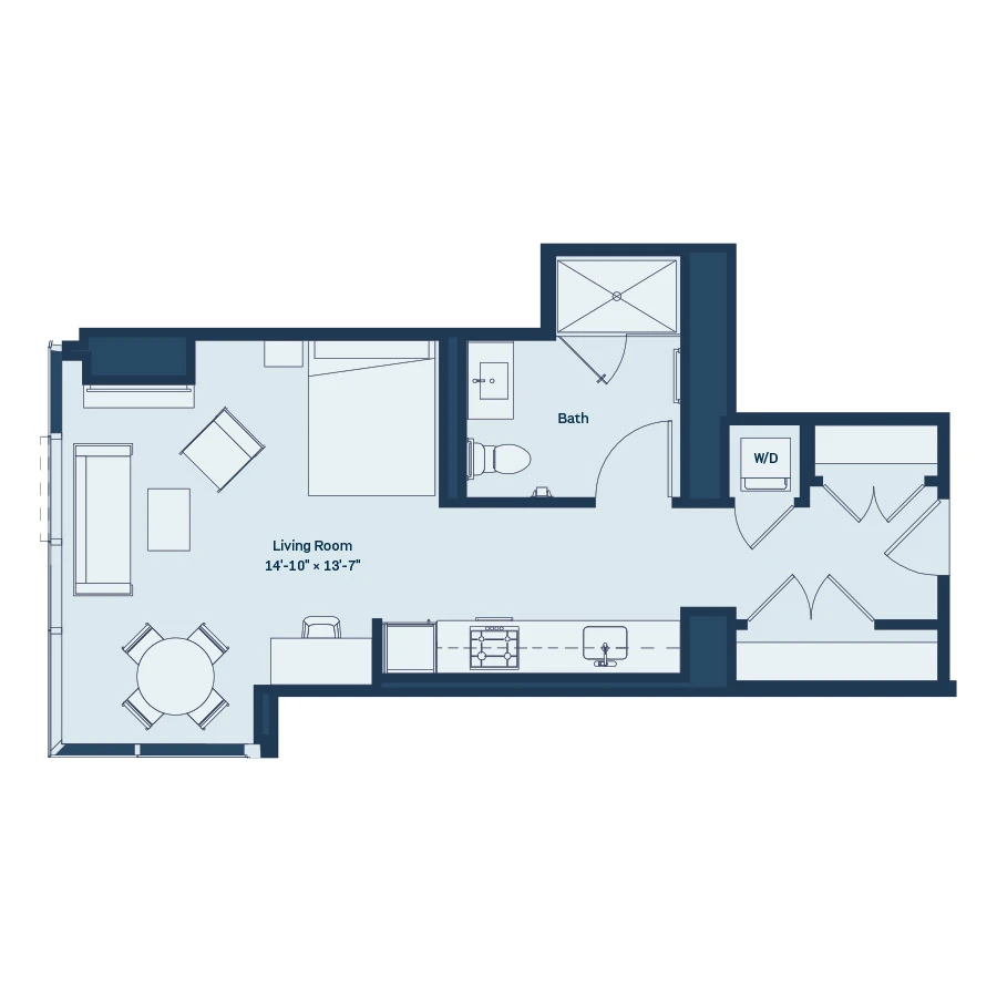 Unit 3102 floor plan