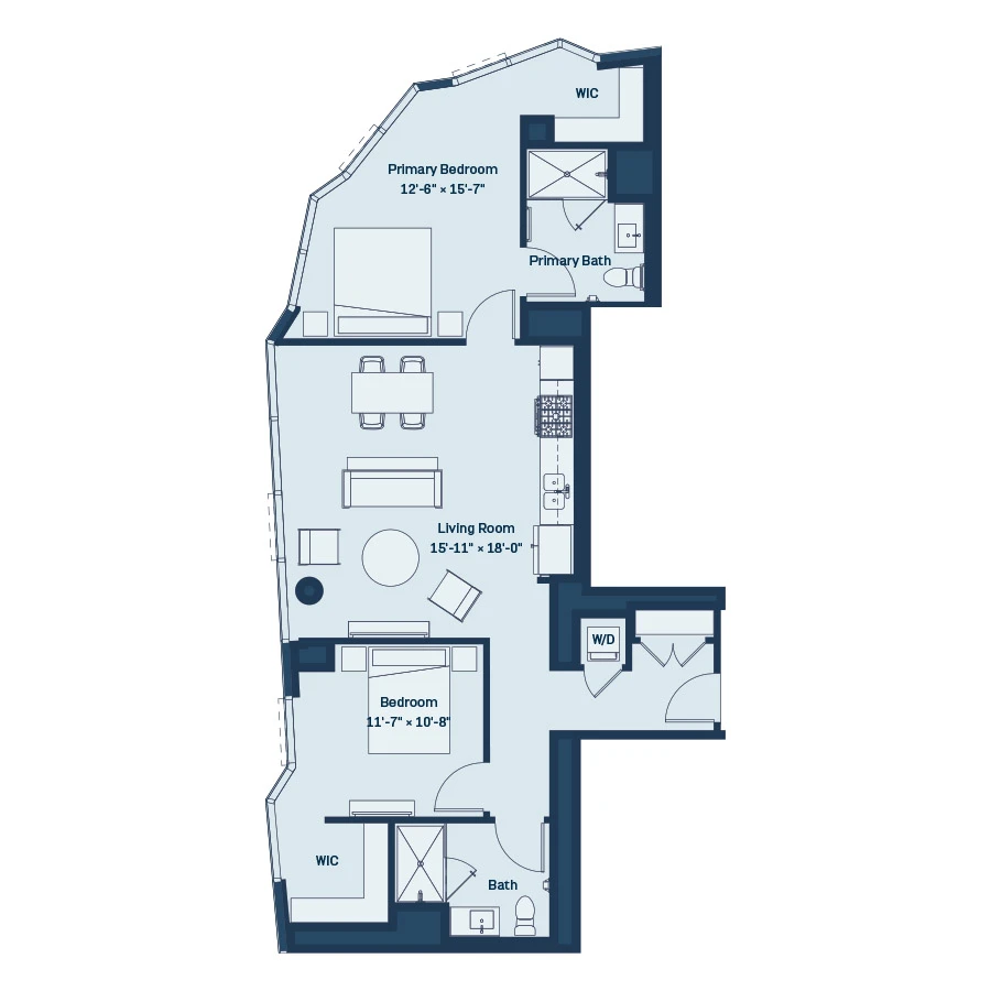 Unit 3311 floor plan