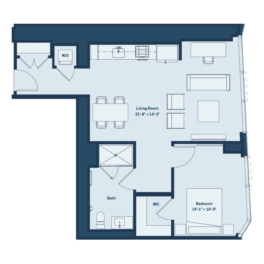 Unit 1509 floor plan
