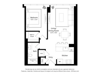 Unit 0806 floor plan