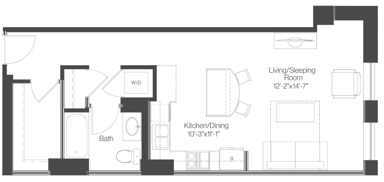 Unit 3002 floor plan