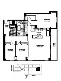 Unit 914 floor plan