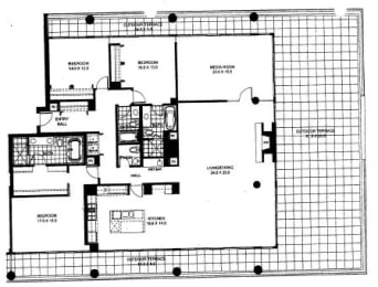 Unit 1409 floor plan