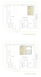 Unit 1104 floor plan