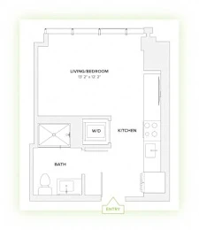 Unit 1401 floor plan