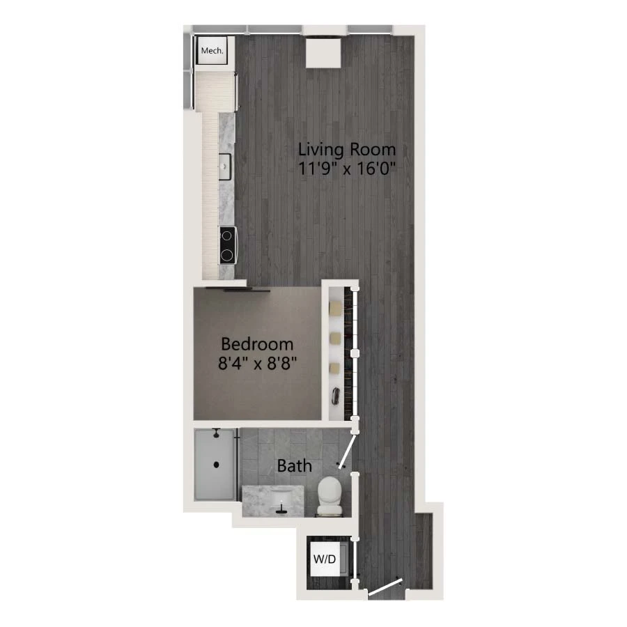 Unit 1310 floor plan