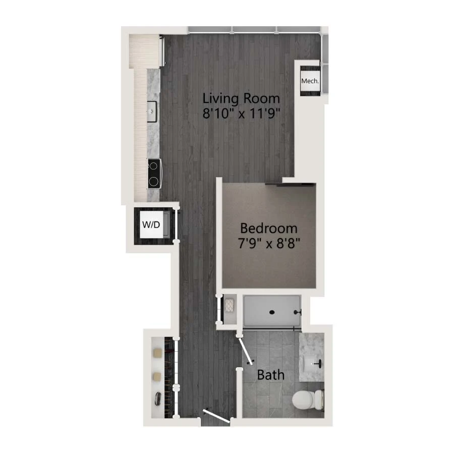 Unit 1103 floor plan