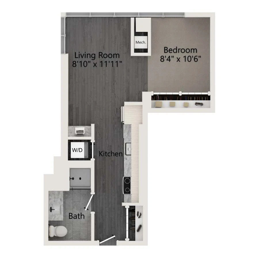 Unit 904 floor plan